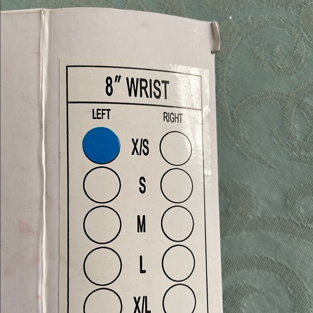 Premier XS Left Wrist Support - Picture 2 of 6